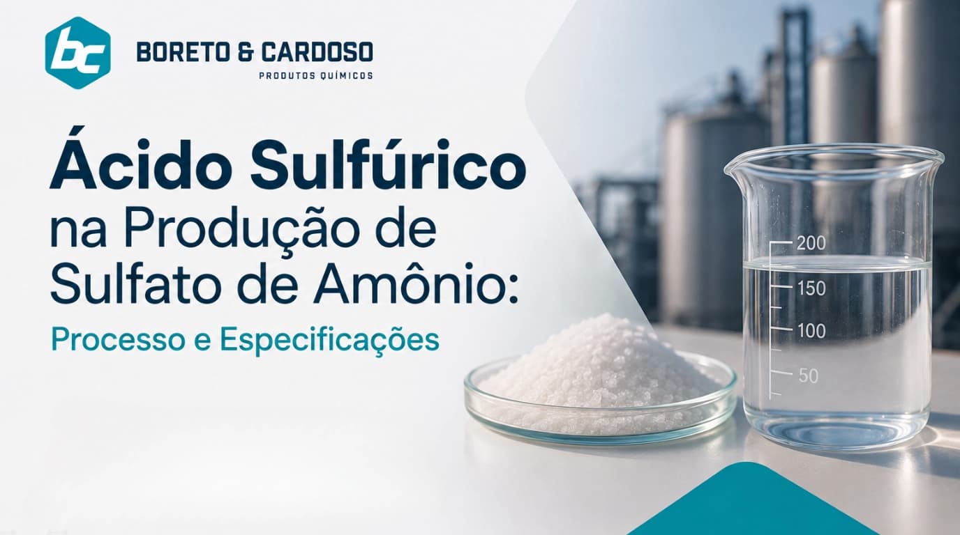 Ácido Sulfúrico na Produção de Sulfato de Amônio: Processo e Especificações