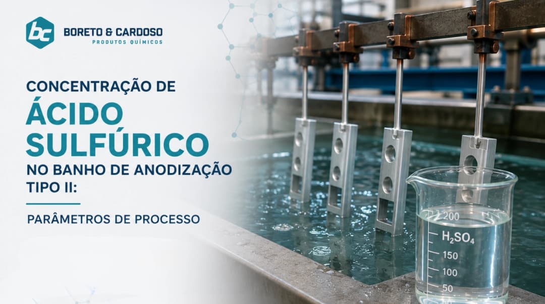 Concentração de Ácido Sulfúrico no Banho de Anodização Tipo II: Parâmetros de Processo