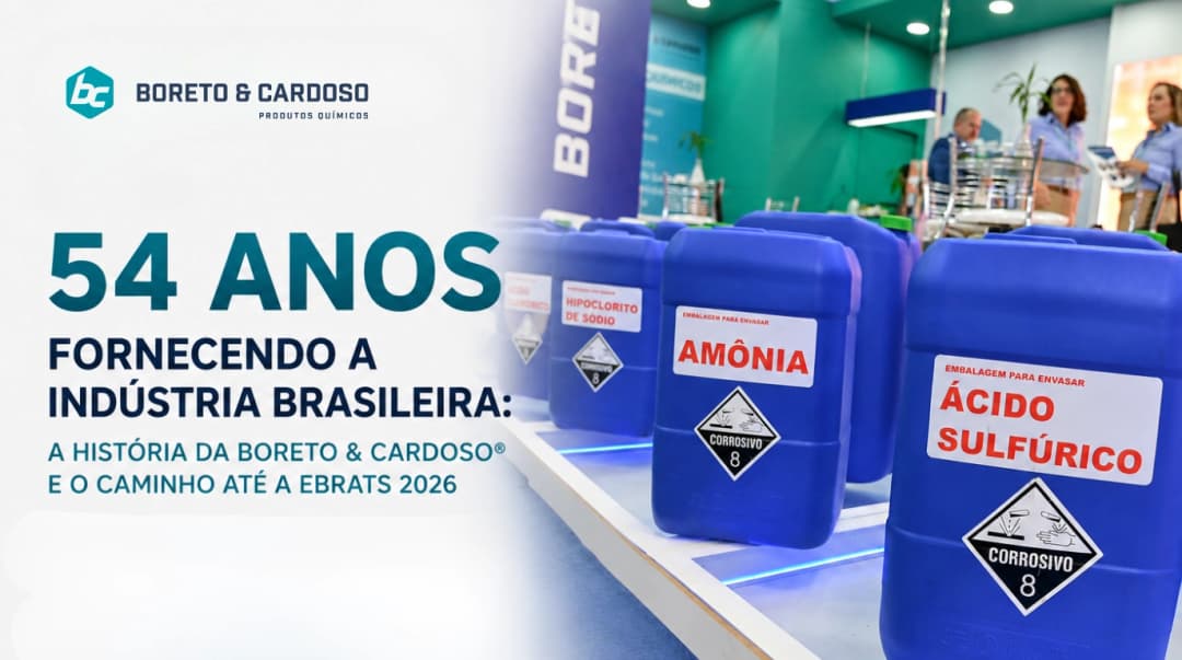 54 Años Abasteciendo a la Industria Brasileña: La Historia de Boreto & Cardoso® y el Camino Hacia EBRATS 2026