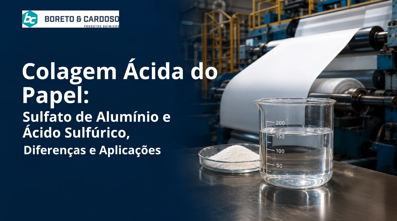 Colagem Ácida do Papel: Sulfato de Alumínio e Ácido Sulfúrico, Diferenças e Aplicações